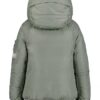 Chaqueta acolchada con mangas raglán para niñas Chaqueta acolchada con mangas raglán para niñas