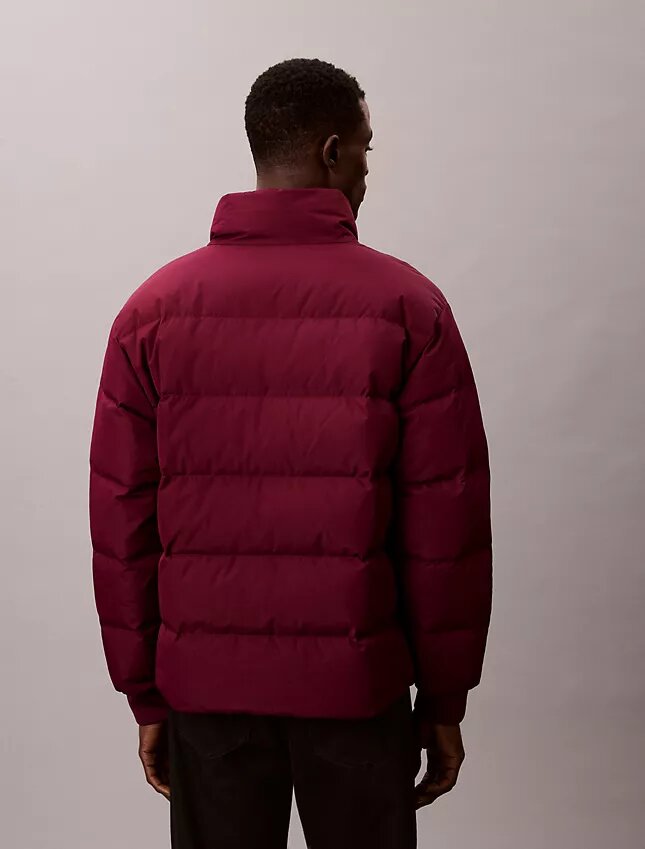 Chaqueta acolchada con monograma de chenilla Chaqueta acolchada con monograma de chenilla