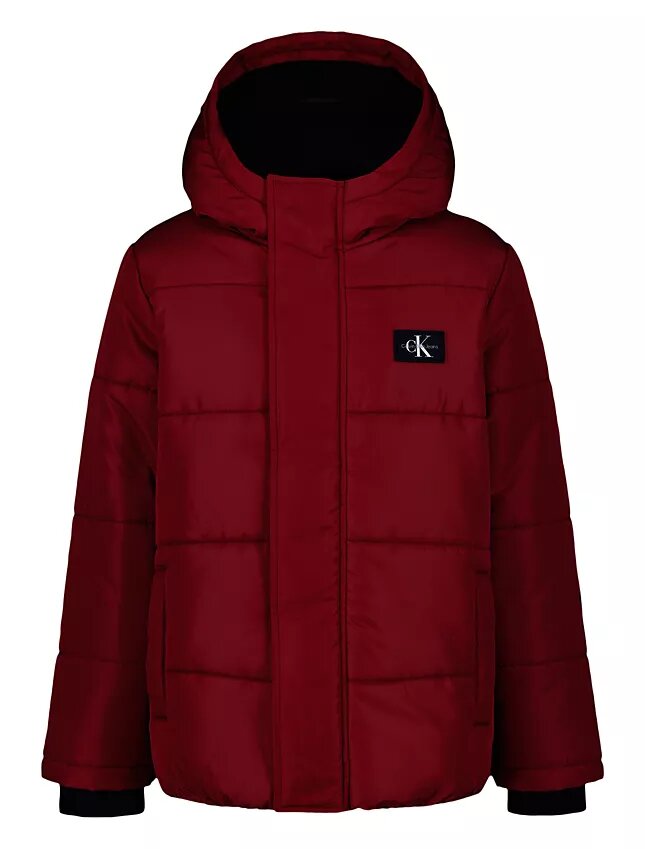 Chaqueta acolchada con parche Monólogo para niños Chaqueta acolchada con parche Monólogo para niños