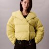 Chaqueta acolchada cruzada
