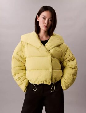 Chaqueta acolchada cruzada Chaqueta acolchada cruzada