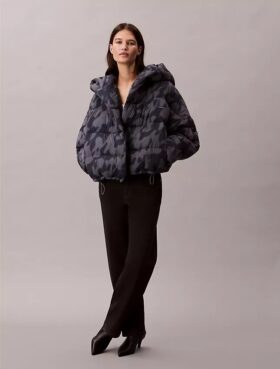 Chaqueta acolchada cruzada Chaqueta acolchada cruzada