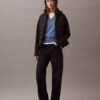 Chaqueta acolchada de materiales mixtos Chaqueta acolchada de materiales mixtos