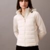 Chaqueta acolchada de materiales mixtos Chaqueta acolchada de materiales mixtos
