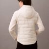 Chaqueta acolchada de materiales mixtos Chaqueta acolchada de materiales mixtos