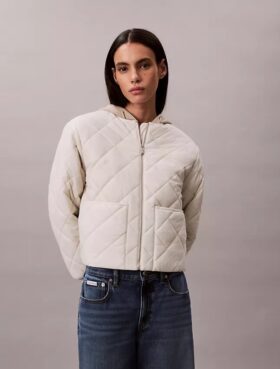 Chaqueta acolchada de nailon