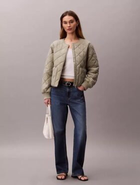 Chaqueta acolchada de nailon