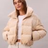Chaqueta acolchada de pana