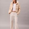 Chaqueta acolchada de pana