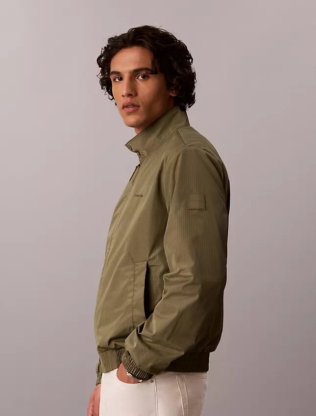 Chaqueta bomber de malla de nailon Chaqueta bomber de malla de nailon