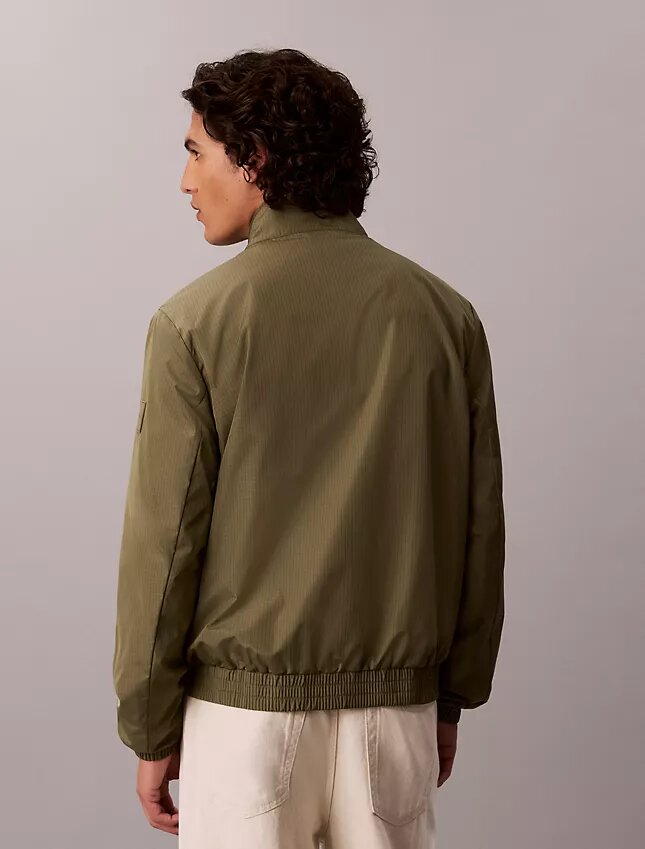 Chaqueta bomber de malla de nailon Chaqueta bomber de malla de nailon