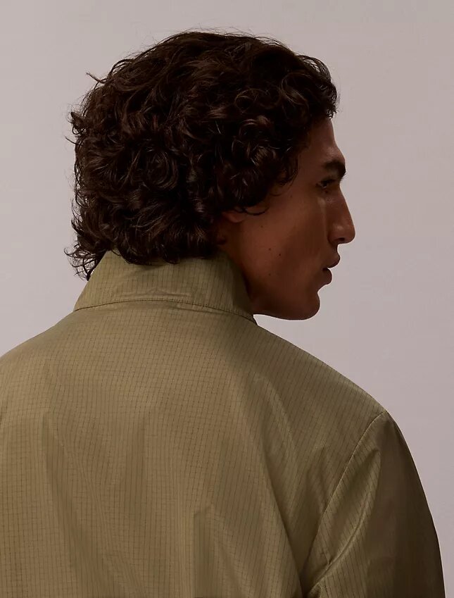 Chaqueta bomber de malla de nailon Chaqueta bomber de malla de nailon