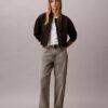 Chaqueta bomber de nailon