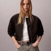 Chaqueta bomber de nailon