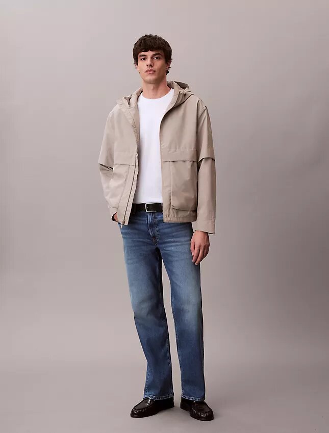 Chaqueta cortavientos con capucha Ripstop Chaqueta cortavientos con capucha Ripstop