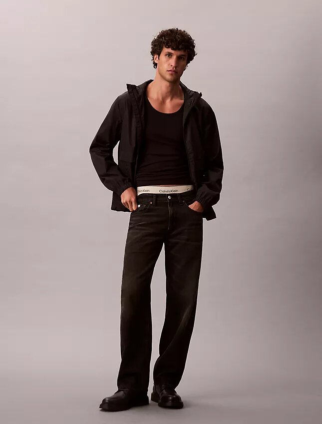 Chaqueta cortavientos con logotipo estampado Chaqueta cortavientos con logotipo estampado