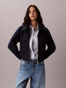 Chaqueta cortavientos de mezclilla Chaqueta cortavientos de mezclilla