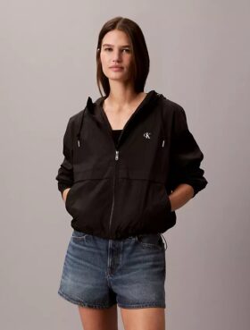 Chaqueta cortavientos holgada de nailon Chaqueta cortavientos holgada de nailon