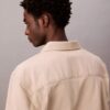 Chaqueta de camisa holgada de lona Chaqueta de camisa holgada de lona