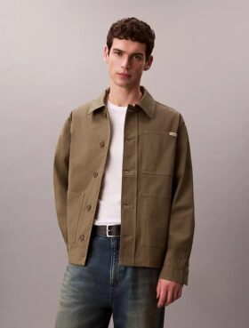 Chaqueta de trabajo de sarga elástica de Cotton Stretch de algodón Chaqueta de trabajo de sarga elástica de Cotton Stretch de algodón
