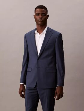 Chaqueta de traje de corte ajustado Chaqueta de traje de corte ajustado