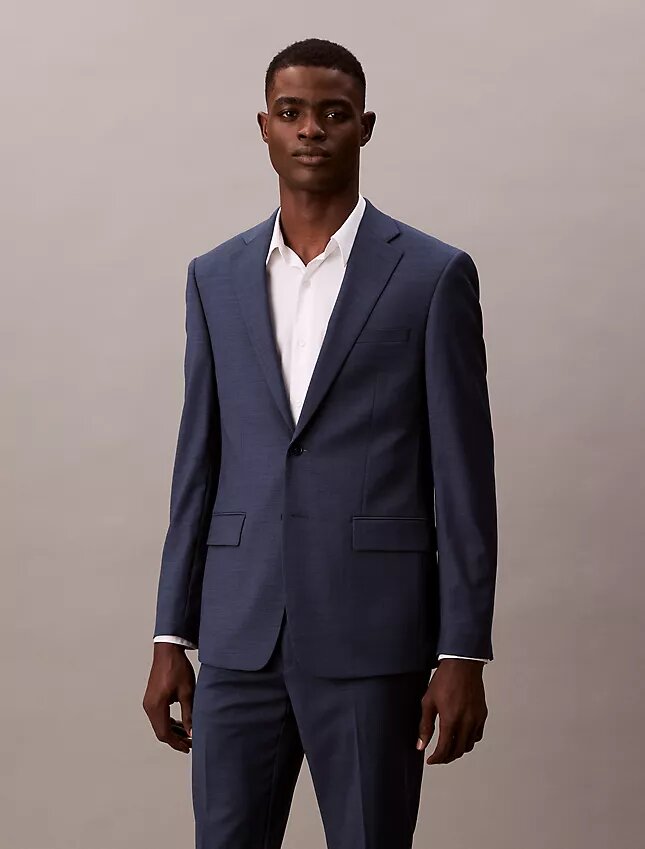 Chaqueta de traje de corte ajustado Chaqueta de traje de corte ajustado