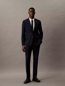 Chaqueta de traje de corte ajustado Chaqueta de traje de corte ajustado