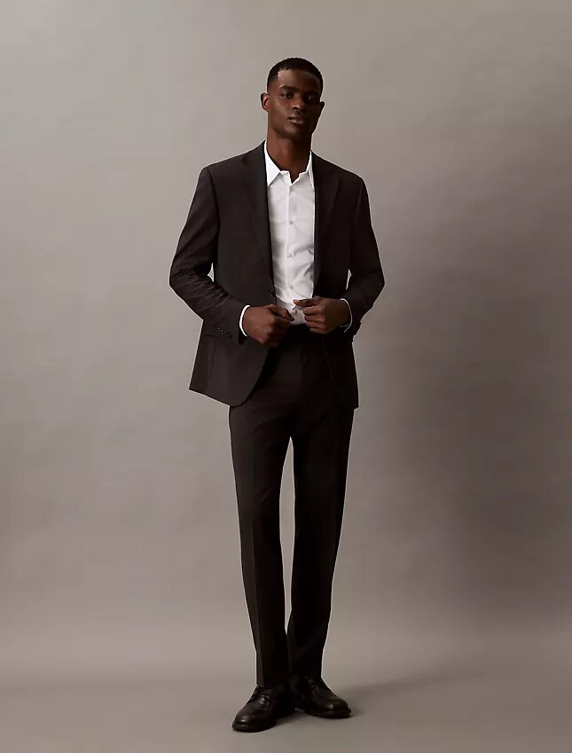 Chaqueta de traje de corte ajustado Chaqueta de traje de corte ajustado
