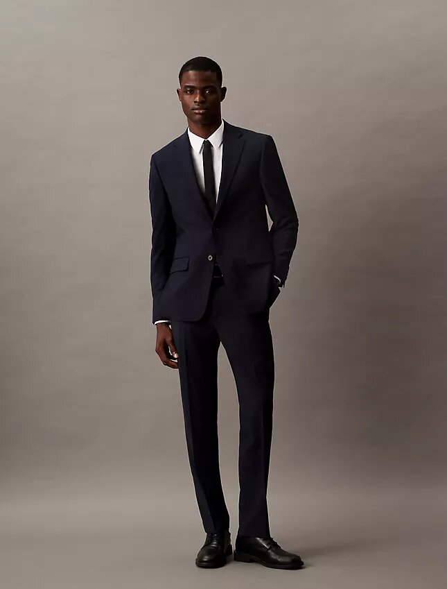 Chaqueta de traje de corte ajustado Chaqueta de traje de corte ajustado