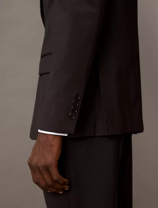 Chaqueta de traje de corte ajustado Chaqueta de traje de corte ajustado