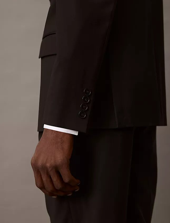 Chaqueta de traje de corte ajustado Chaqueta de traje de corte ajustado