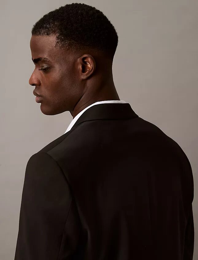 Chaqueta de traje de corte ajustado Chaqueta de traje de corte ajustado