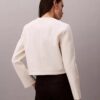 Chaqueta estructurada sin cuello
