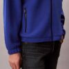 Chaqueta holgada de forro polar de mezcla de lana Chaqueta holgada de forro polar de mezcla de lana