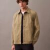 Chaqueta tipo camisa clásica de mezcla de nylon Chaqueta tipo camisa clásica de mezcla de nylon