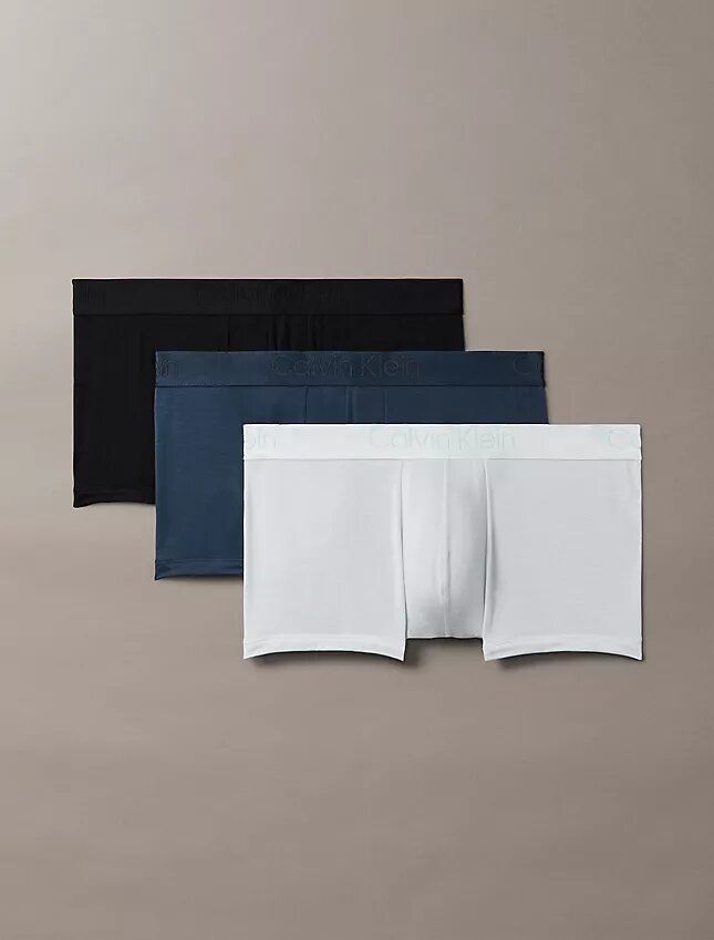 CK Black, paquete de 3 Low Rise Trunks CK Black, paquete de 3 Low Rise Trunks