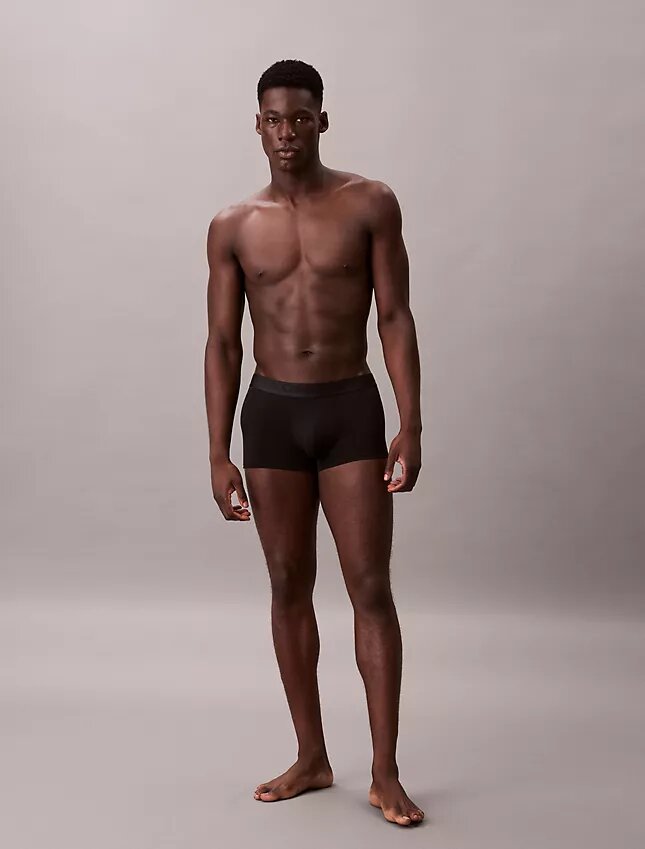 CK Black, paquete de 3 Low Rise Trunks CK Black, paquete de 3 Low Rise Trunks