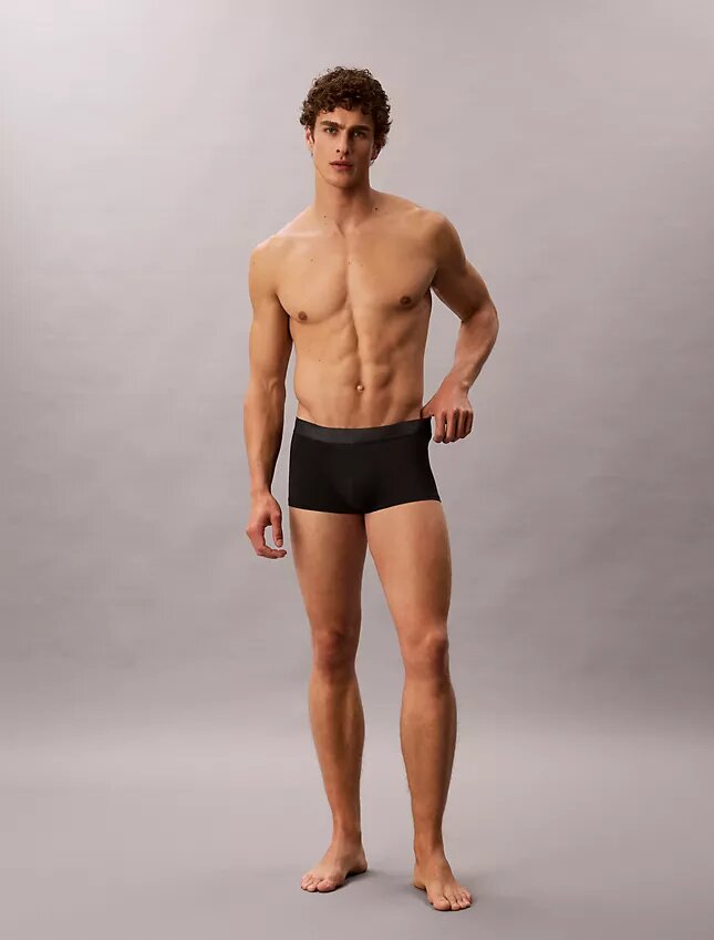 CK Black, paquete de 3 Low Rise Trunks CK Black, paquete de 3 Low Rise Trunks