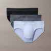 CK Black, paquete de 3 slips de talle bajo CK Black, paquete de 3 slips de talle bajo
