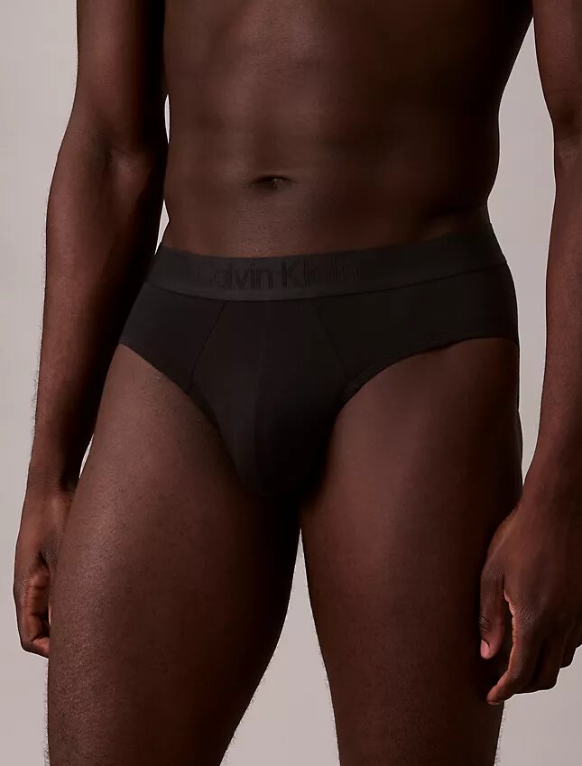 CK Black, paquete de 3 slips de talle bajo CK Black, paquete de 3 slips de talle bajo