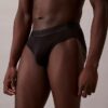 CK Black, paquete de 3 slips de talle bajo CK Black, paquete de 3 slips de talle bajo