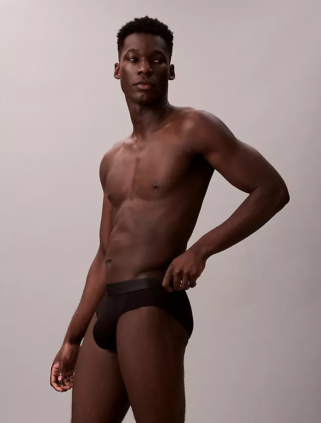 CK Black, paquete de 3 slips de talle bajo CK Black, paquete de 3 slips de talle bajo