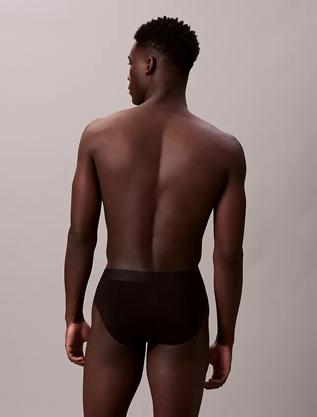CK Black, paquete de 3 slips de talle bajo CK Black, paquete de 3 slips de talle bajo