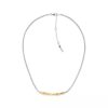 Collar con colgante escultural