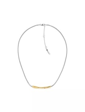 Collar con colgante escultural