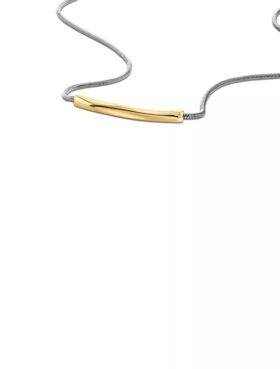 Collar con colgante escultural