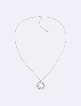 Collar con colgante redondo escultural Collar con colgante redondo escultural