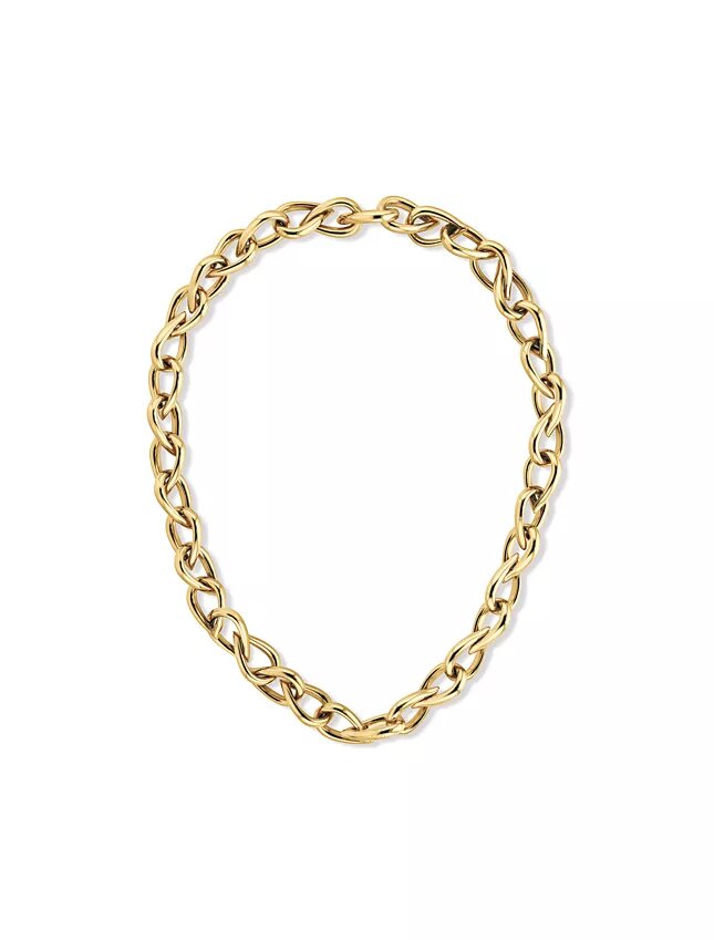 Collar de eslabones esculturales Collar de eslabones esculturales