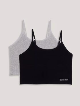 Conjunto de 2 camisolas con sujetador incorporado para niñas