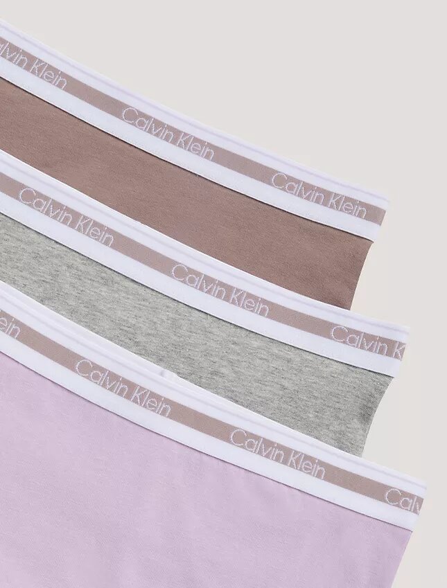 Conjunto de 3 braguitas Hipster de Cotton Stretch para niñas Conjunto de 3 braguitas Hipster de Cotton Stretch para niñas